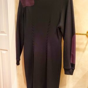 Vintage, designer, Kathryn Dianos black dress, sz. 6